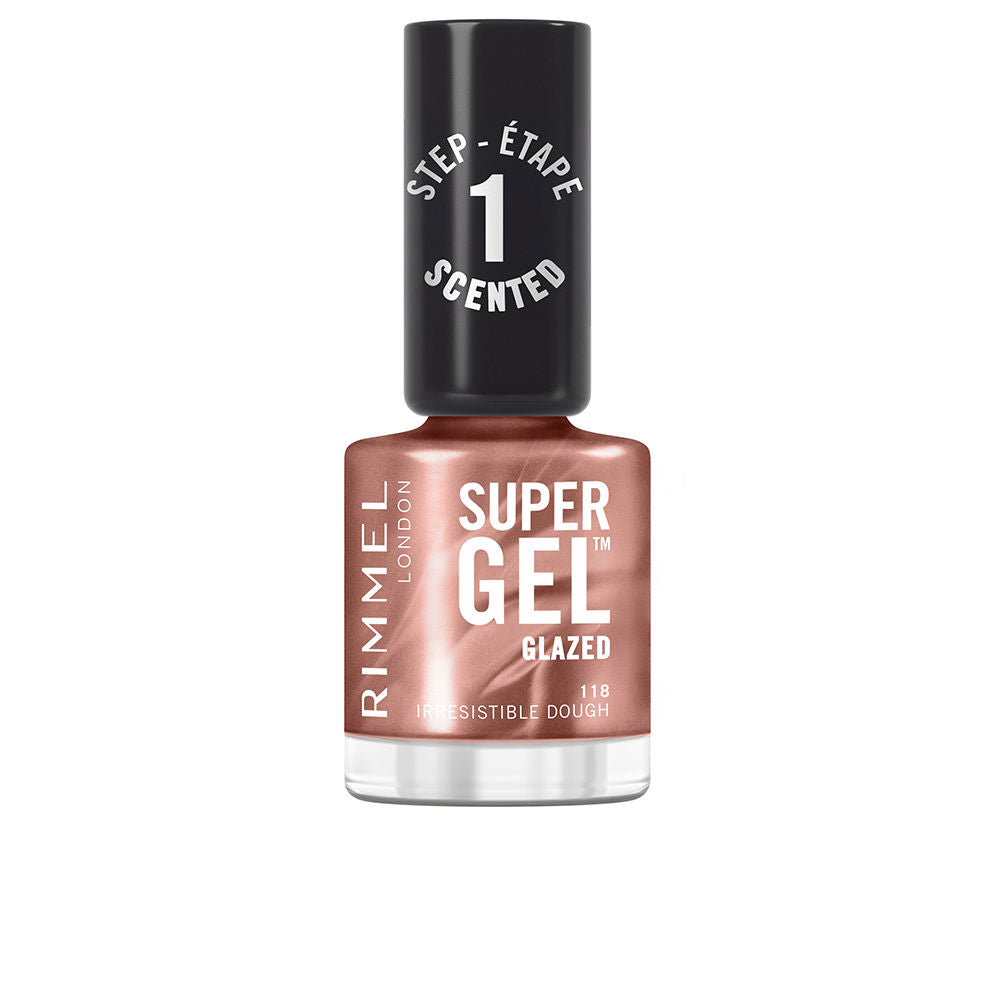 RIMMEL LONDON SUPER GEL nail polish #118-Irresistible Dough 12 ml