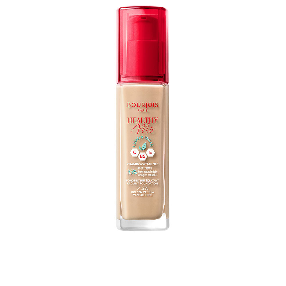 BOURJOIS HEALTHY MIX foundation #51.2W-golden vanilla 30 ml