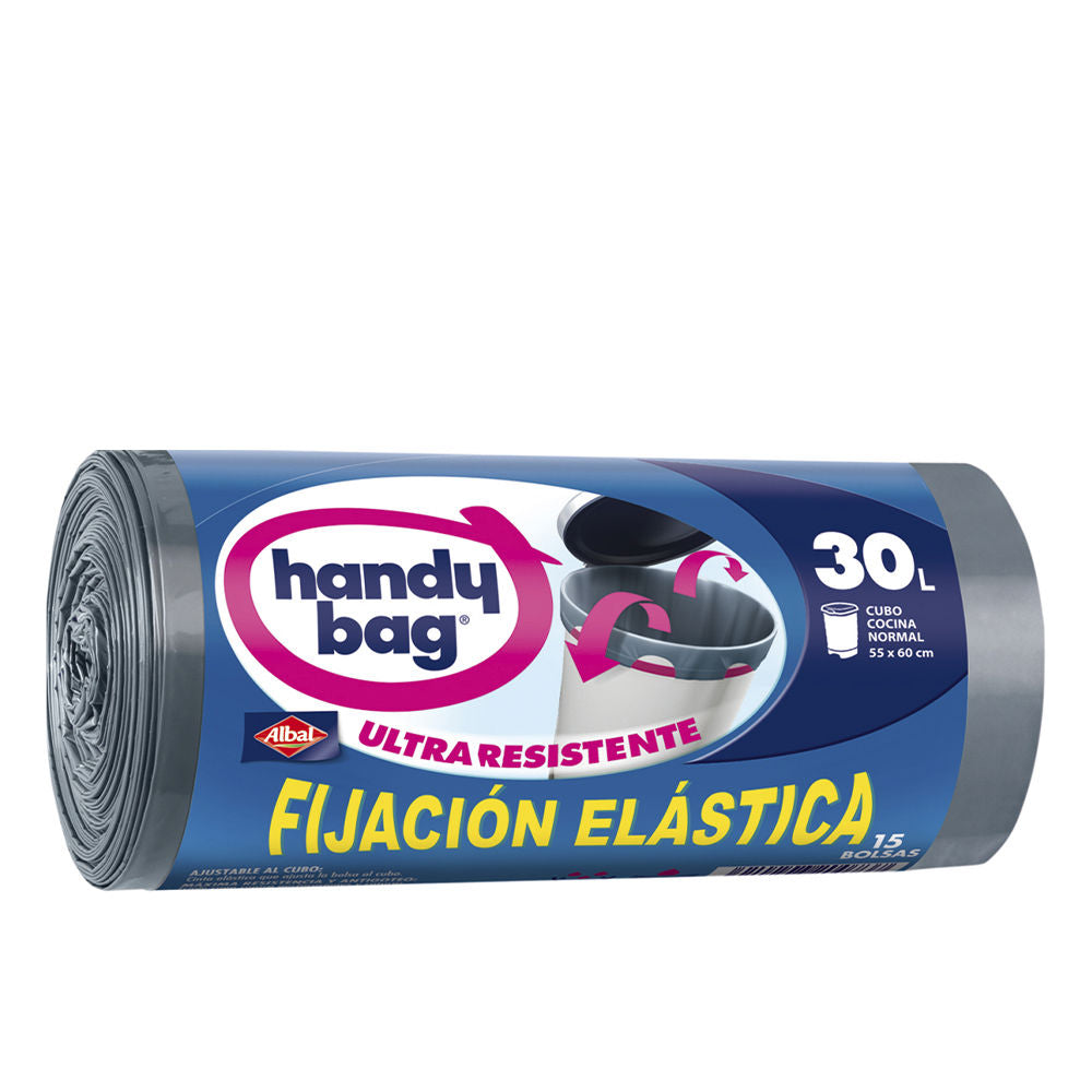ALBAL HANDY BAG ELASTIC FIXING garbage bag 30 liters 15 u