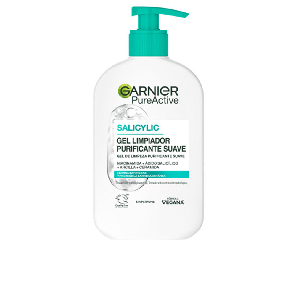GARNIER PURE ACTIVE Hydrating Cleanser for impurities, oil, and makeup 250 ml