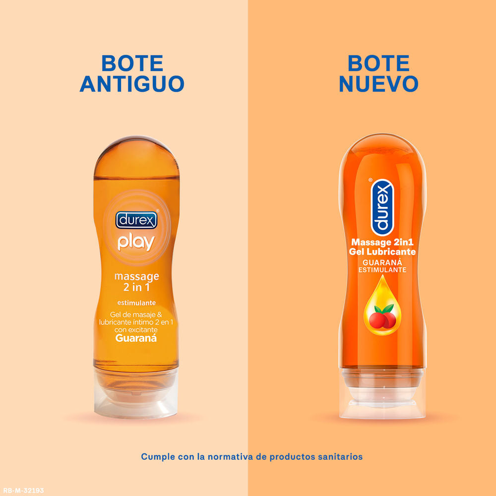 DUREX PLAY MASSAGE STIMULANT massage and lubricant gel 200 ml
