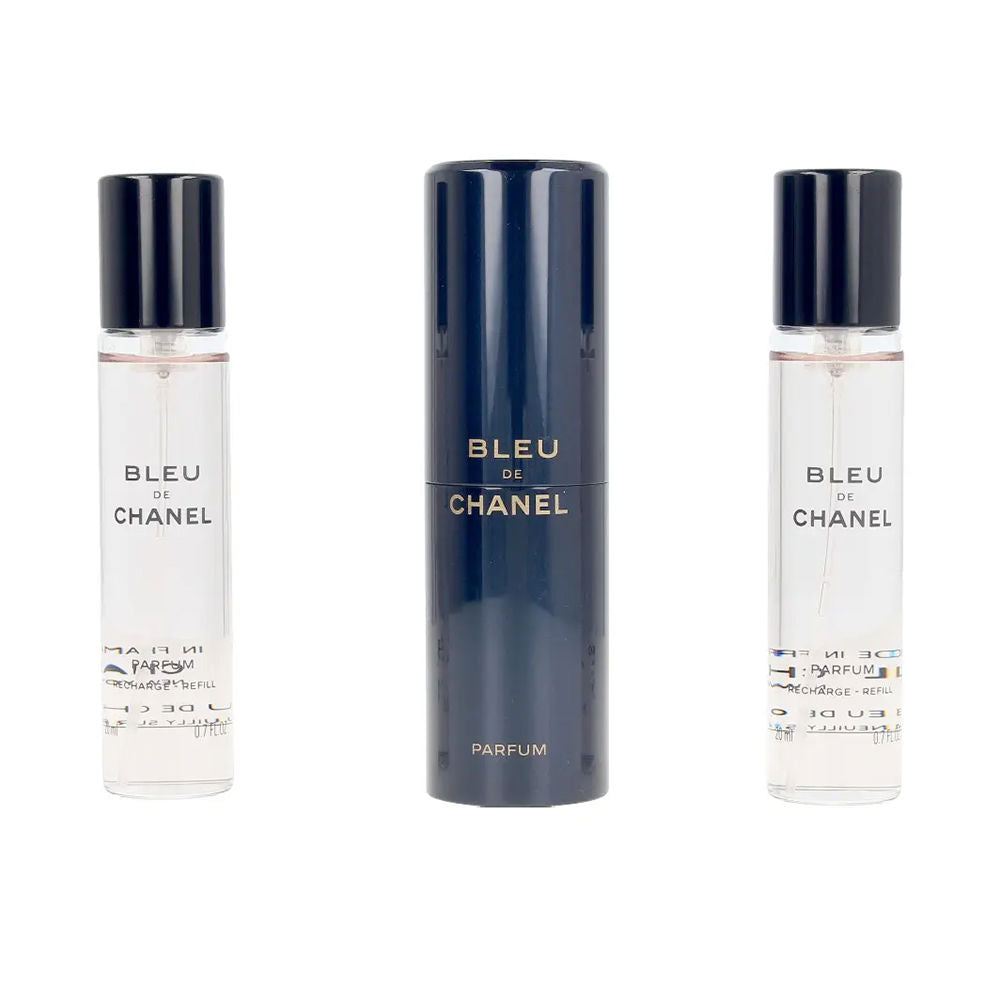 CHANEL BLEU PARFUM edp vapo twist &amp; refillable spray 3 x 20 ml