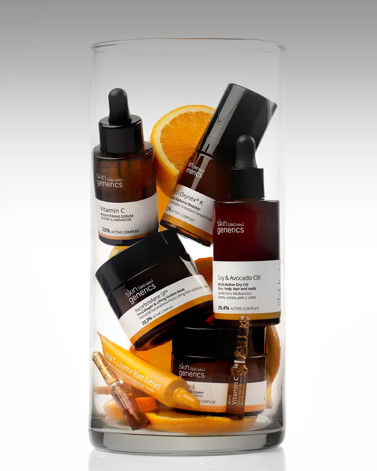 SKIN GENERICS VIT C + OXYNEX K concentrated anti-aging illuminating gel 20 ml