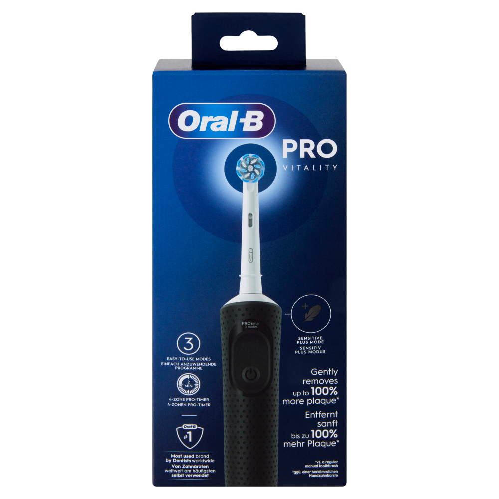 ORAL-B VITALITY PRO BLACK electric brush 1 unit