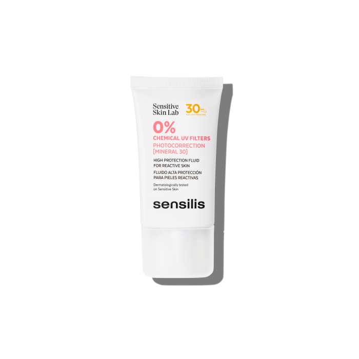 SENSILIS PHOTOCORRECTION MINERAL 30 fluido alta protección para pieles reactivas SPF30 40 ml