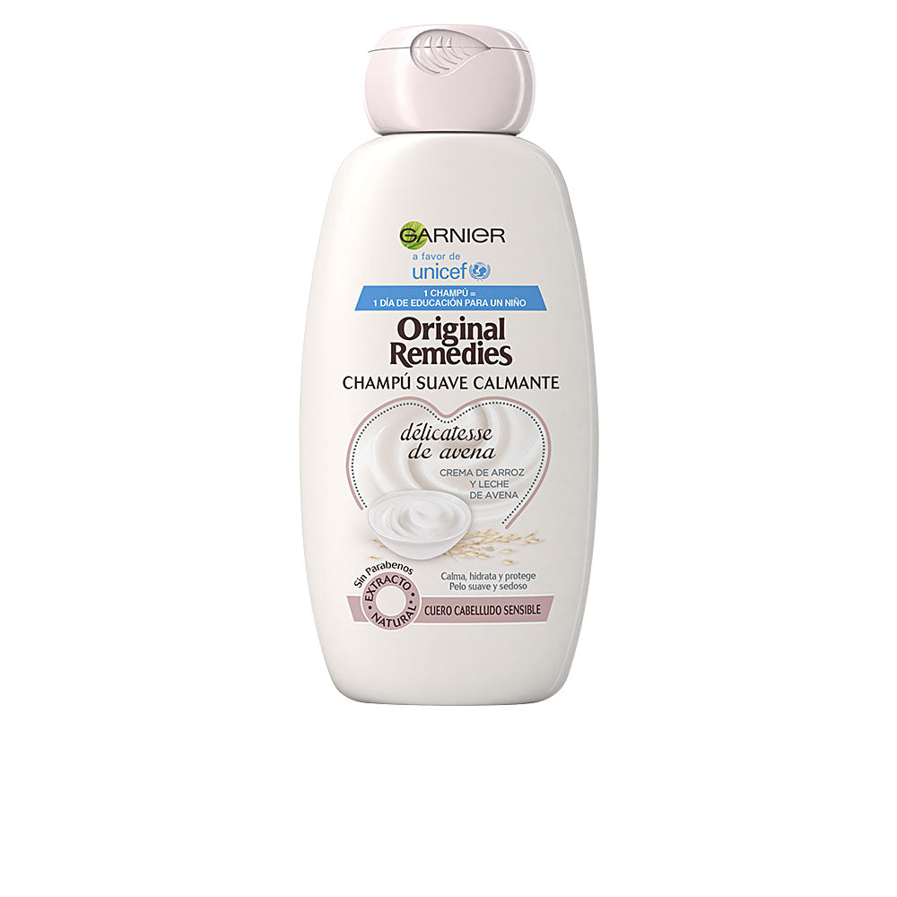 GARNIER ORIGINAL REMEDIES delicatesse oatmeal shampoo 300 ml