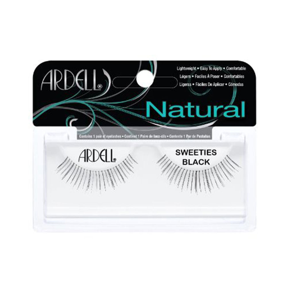 ARDELL NATURAL eyelashes #sweeties black 1 u