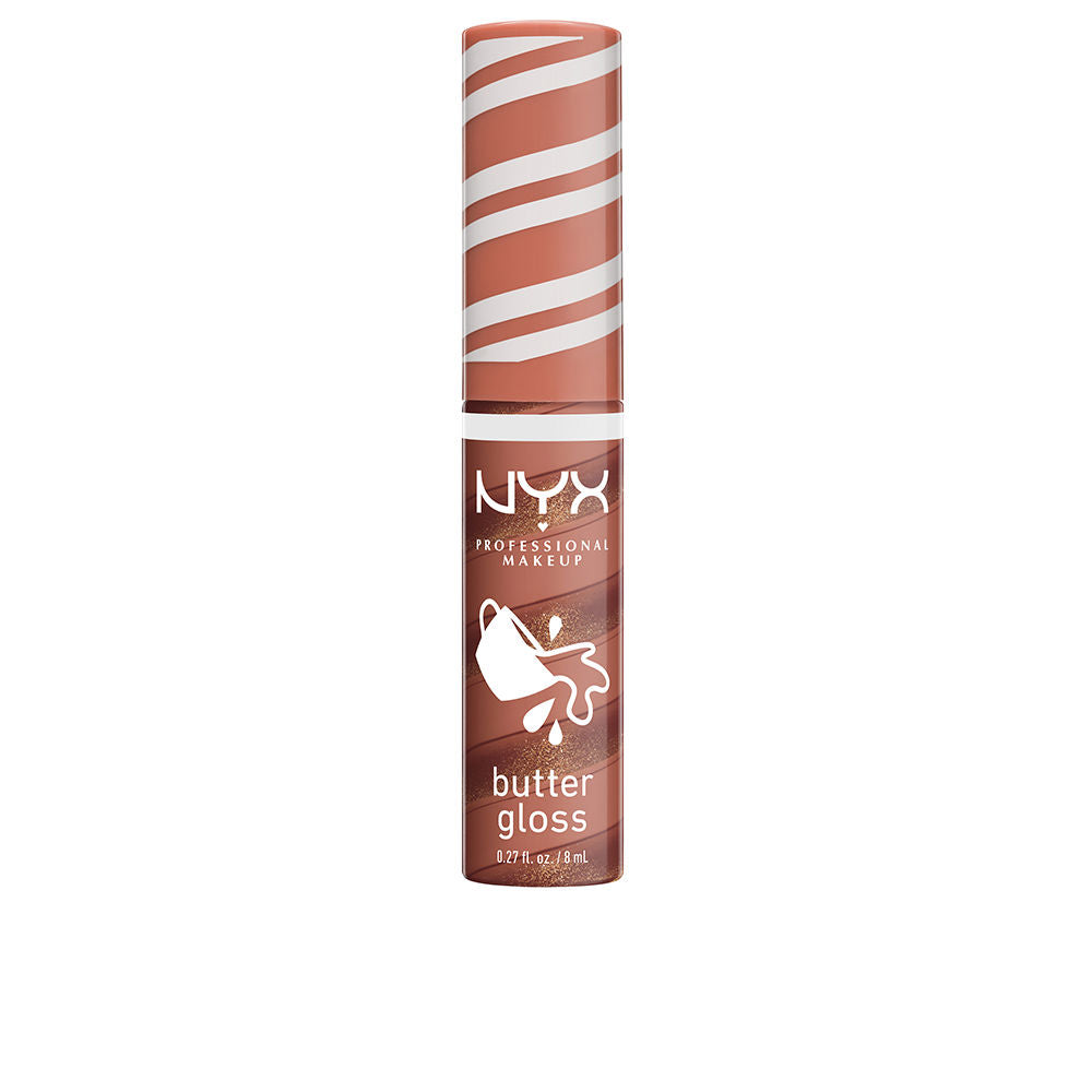 NYX PROFESSIONAL MAKE UP BUTTER GLOSS SWIRL #02-Hot Cocoa Swirl 8 ml