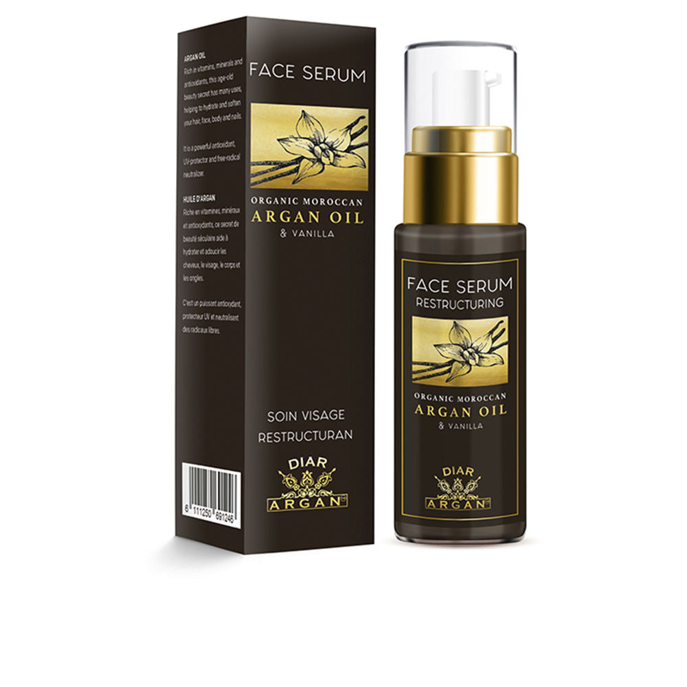 DIAR ARGAN RESTRUCTURING FACIAL SERUM pure argan and vanilla 30 ml