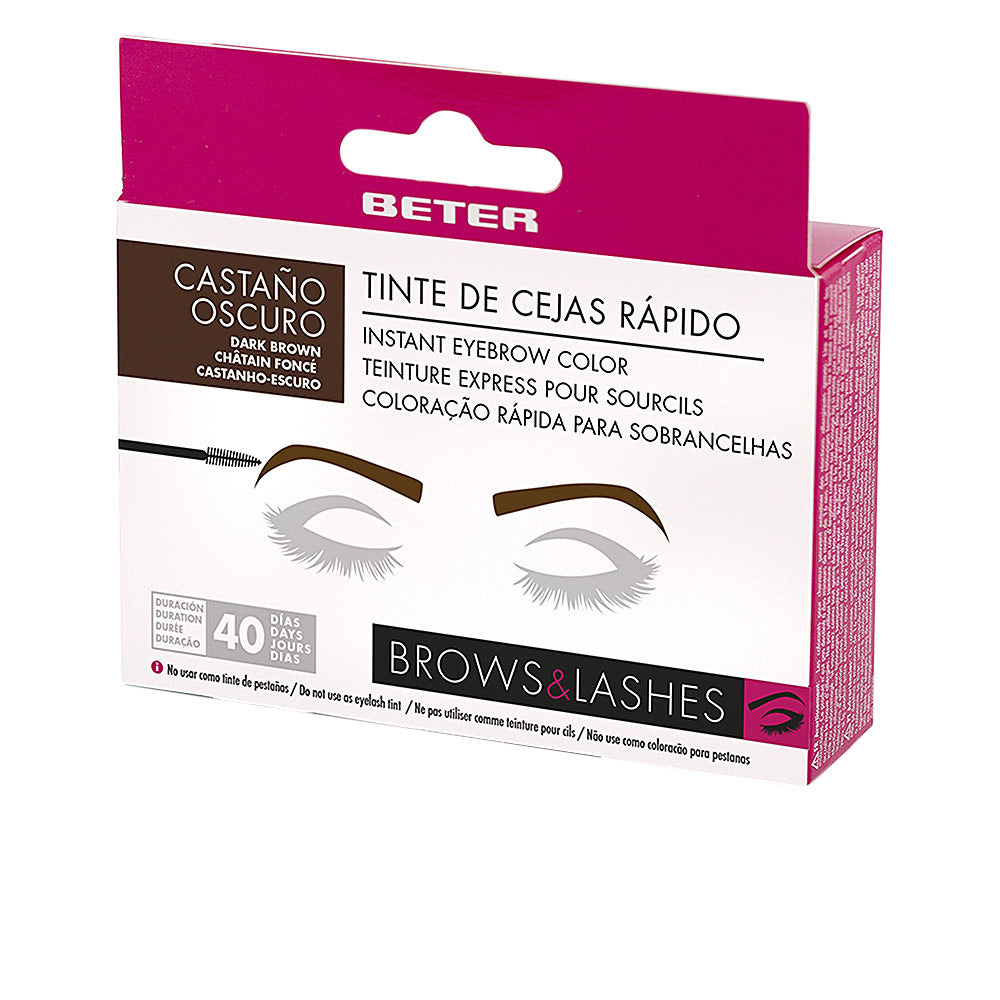 BETER BROW INSTANT tinte cejas rápido #castaño oscuro