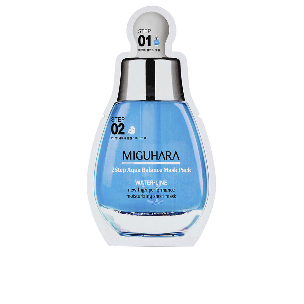 MIGUHARA 2 STEP AQUA BALANCE MASK PACK 2 u