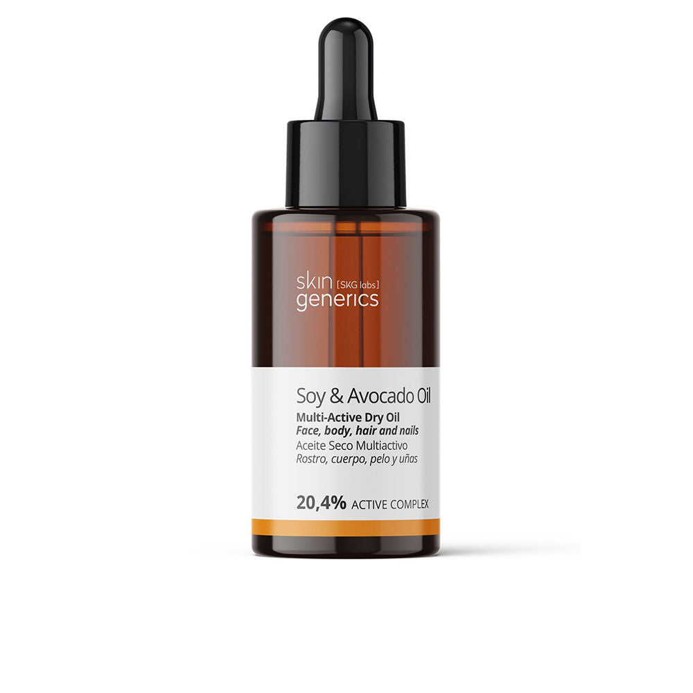 SKIN GENERICS SOY &amp; AVOCADO OIL multiactive dry oil 20.4% 50 ml