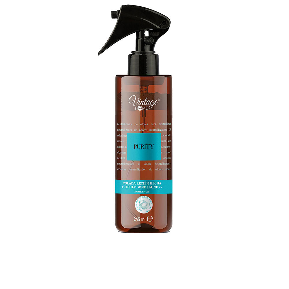 VINTAGE HOME PURITY odor neutralizing air freshener spray #FreshlyMadeLaundry 245 ml