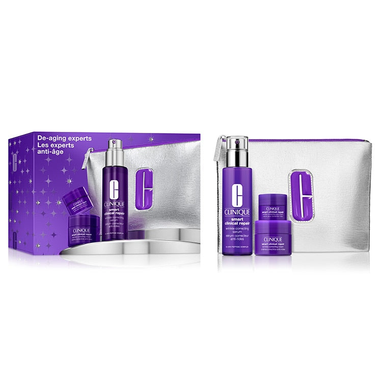 CLINIQUE SMART CLINICAL REPAIR WRINKLE CORRECTING SERUM SET OF 4