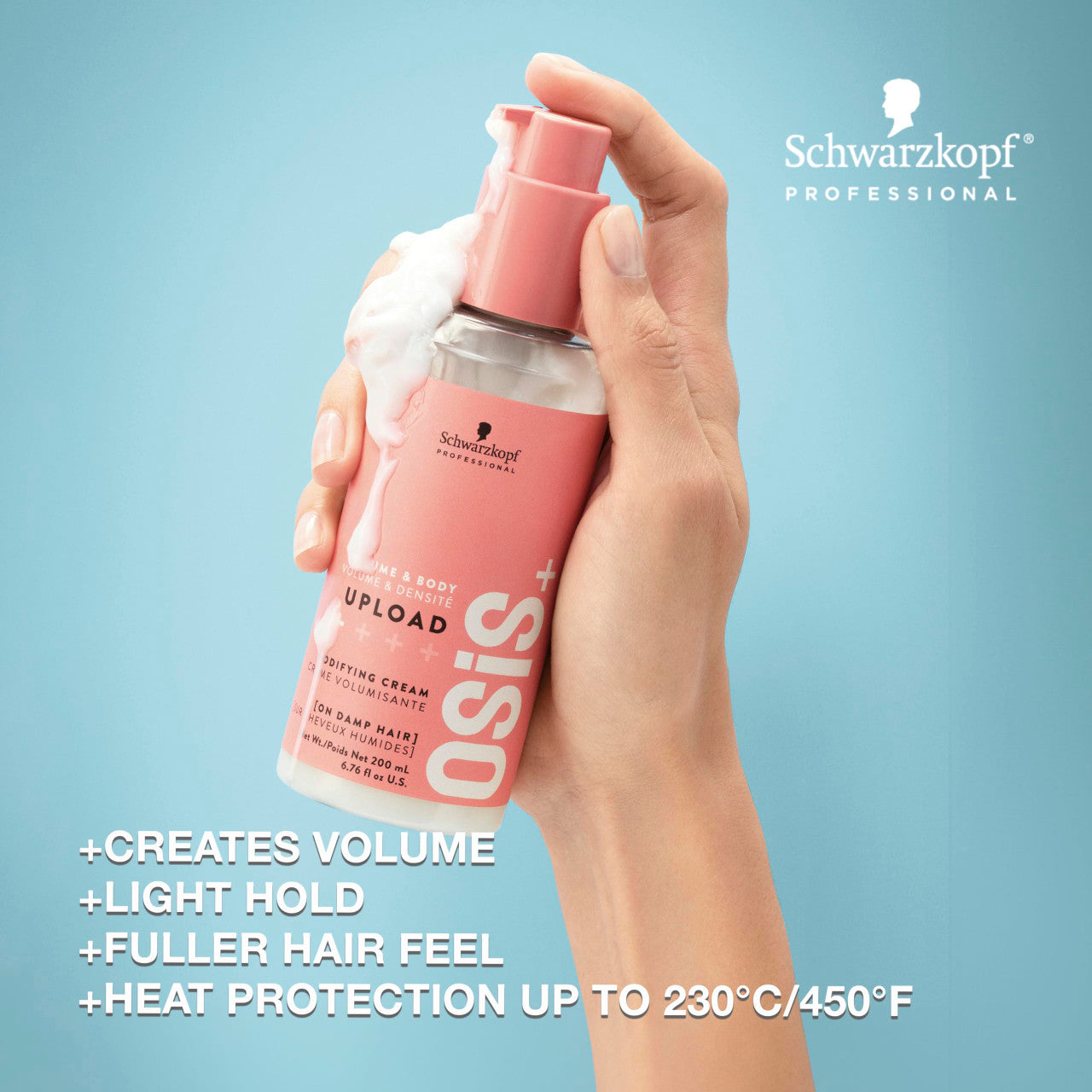 SCHWARZKOPF OSIS+ upload body cream 200 ml