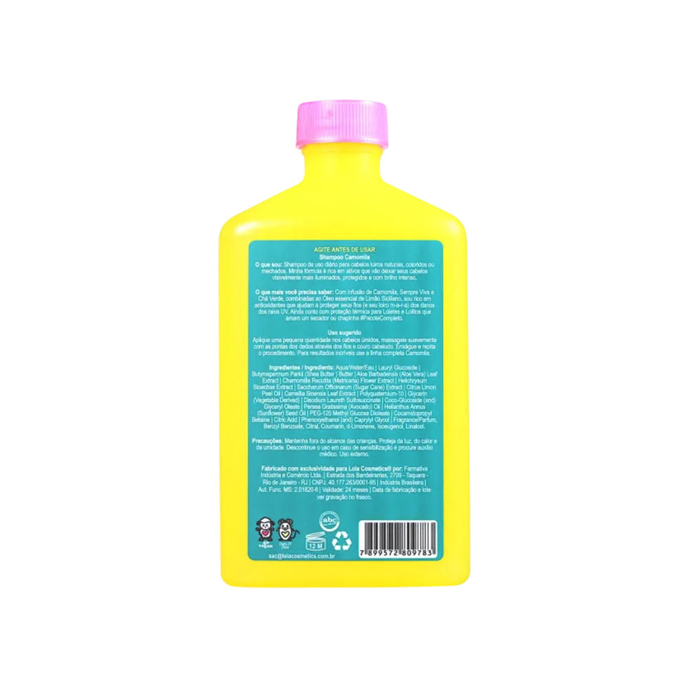 LOLA COSMETICS CAMOMILE shampoo 250 ml
