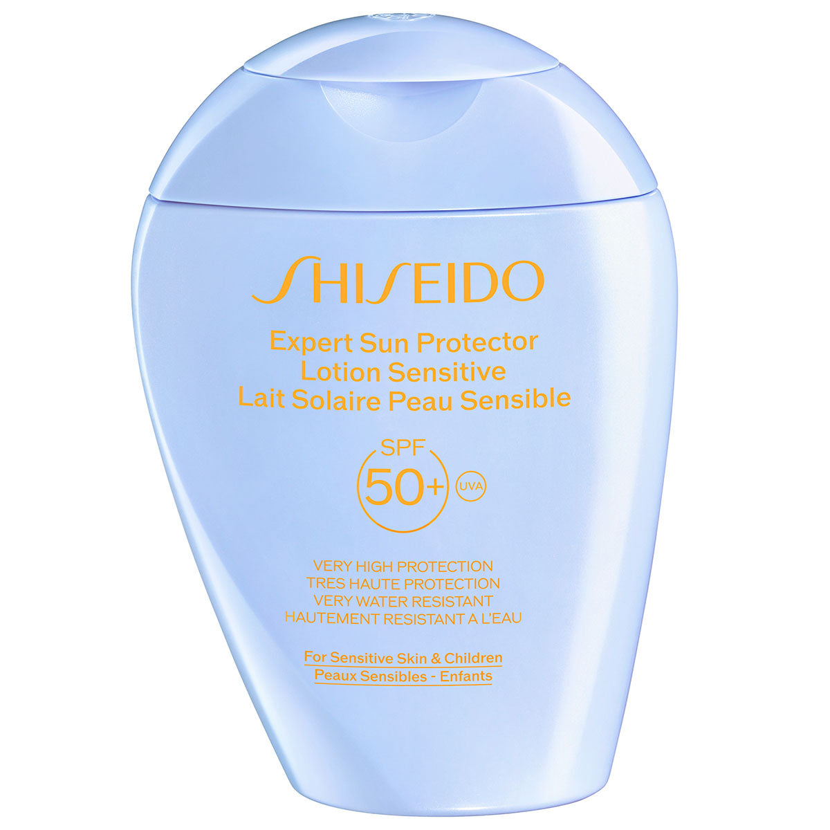 SHISEIDO EXPERT SUN PROTECTOR lotion sensitive SPF50+ 150 ml