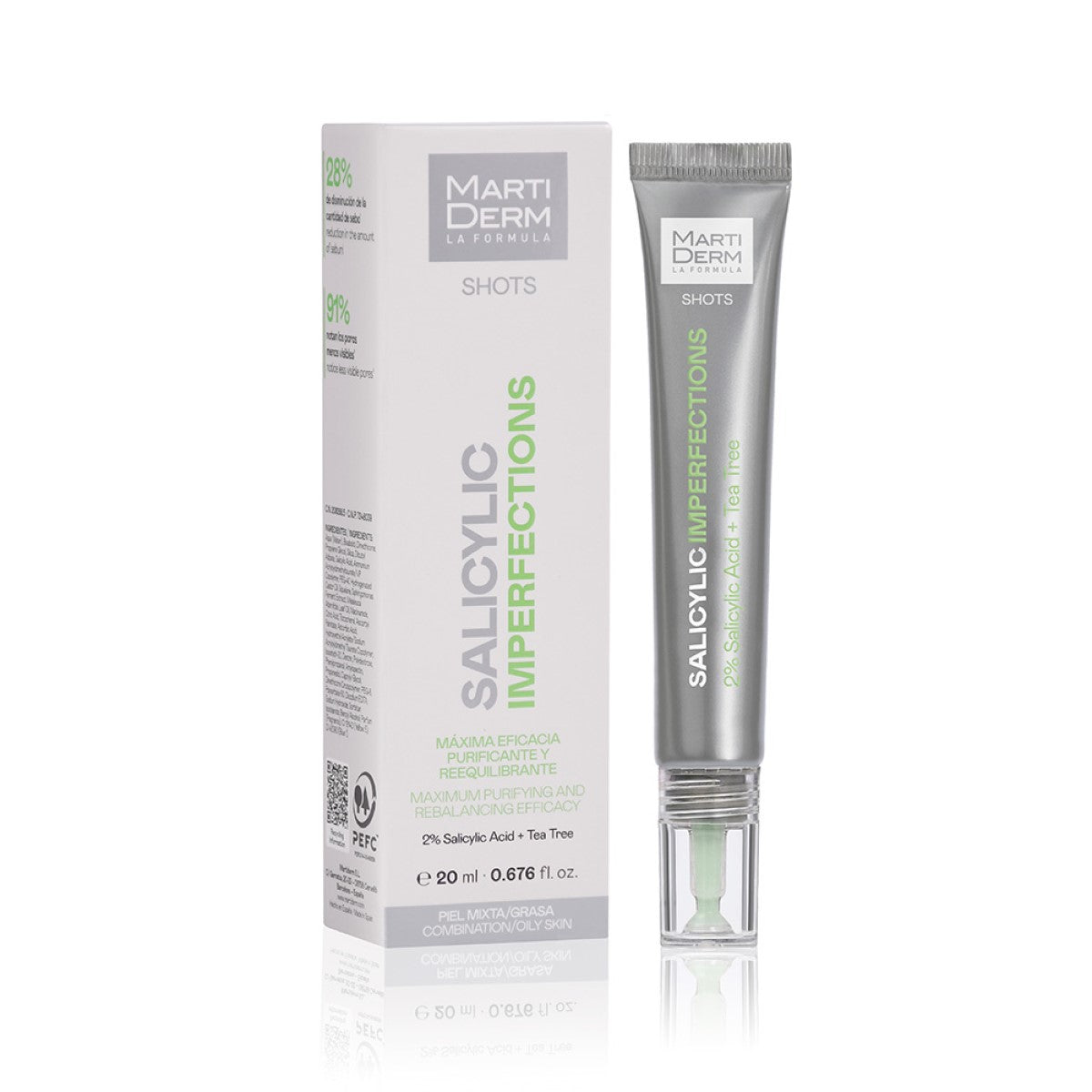 MARTIDERM SHOT SALICYLIC IMPERFECTIONS cream gel 20 ml