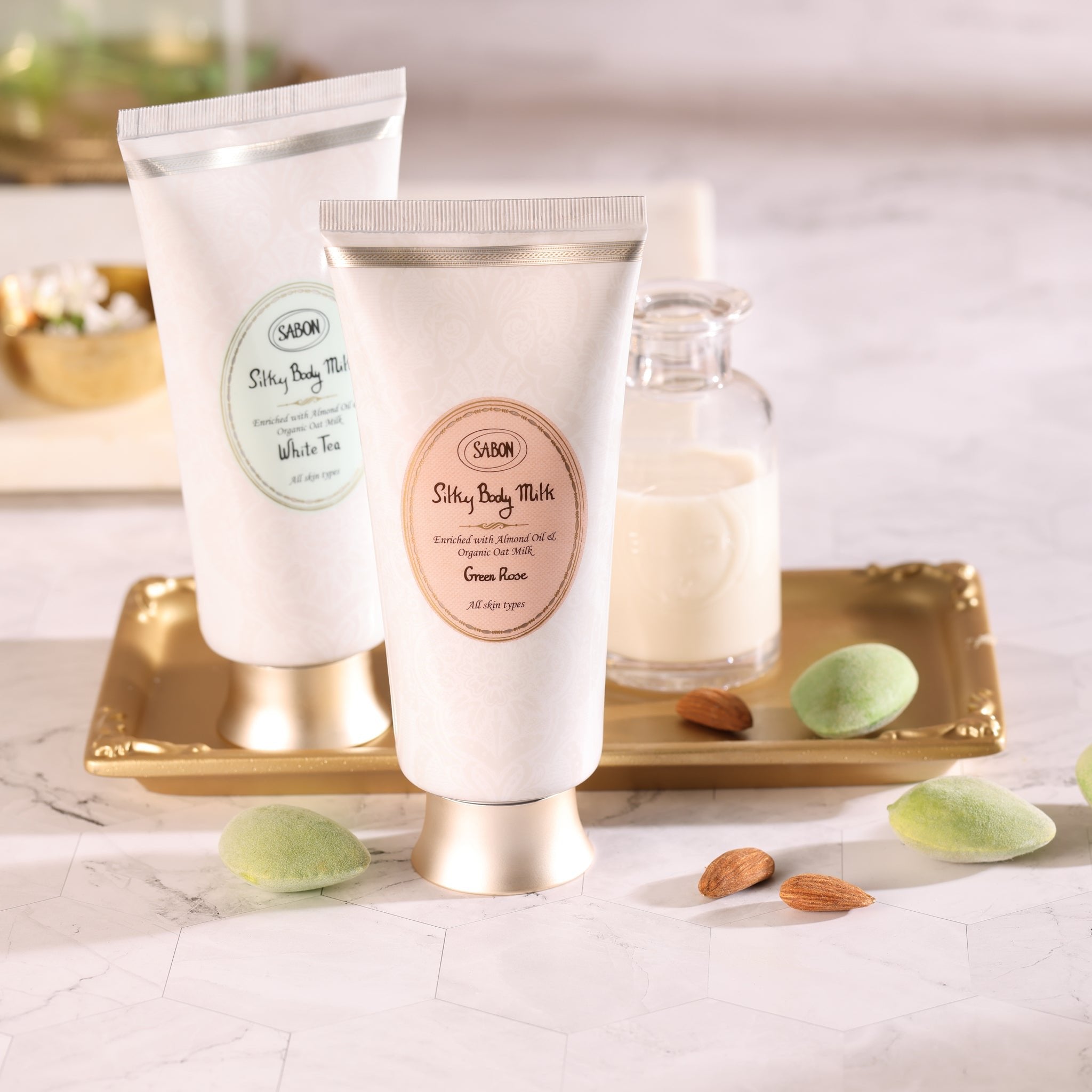 SABON SILKY body milk delicate jasmine 200 ml