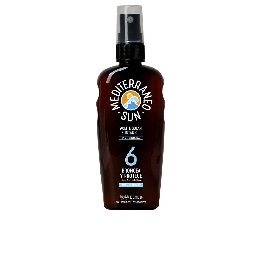 MEDITERRANEO SUN COCONUT suntan oil dark tanning SPF6 100 ml