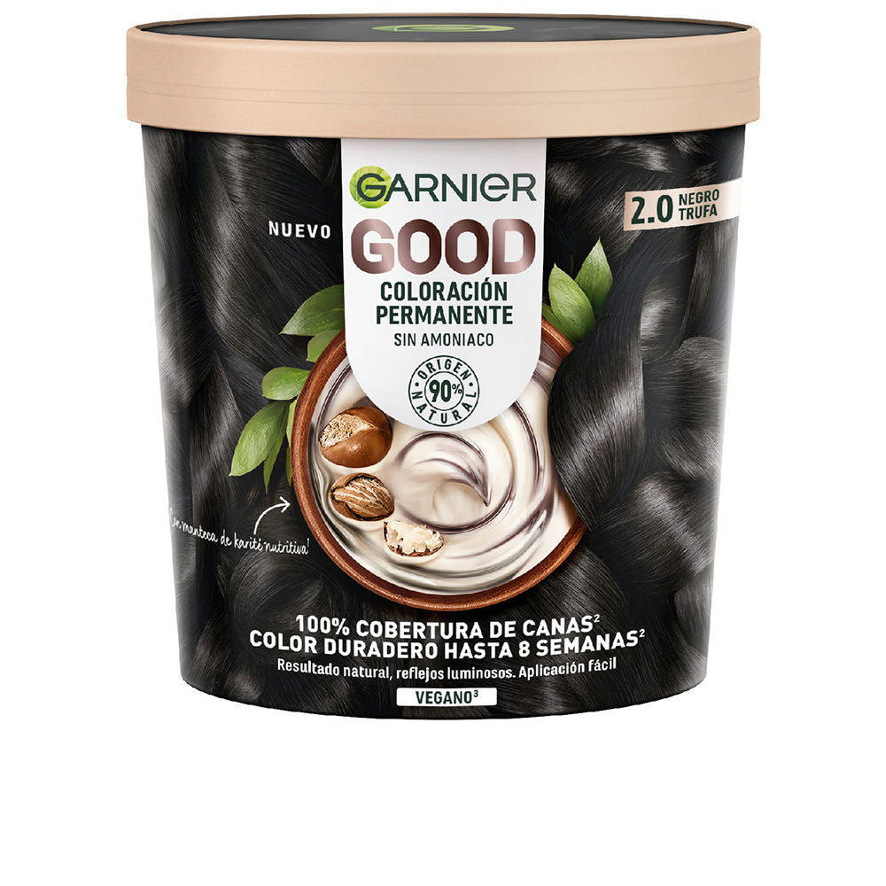 GARNIER GOOD permanent color #2.0 black truffle 217 ml