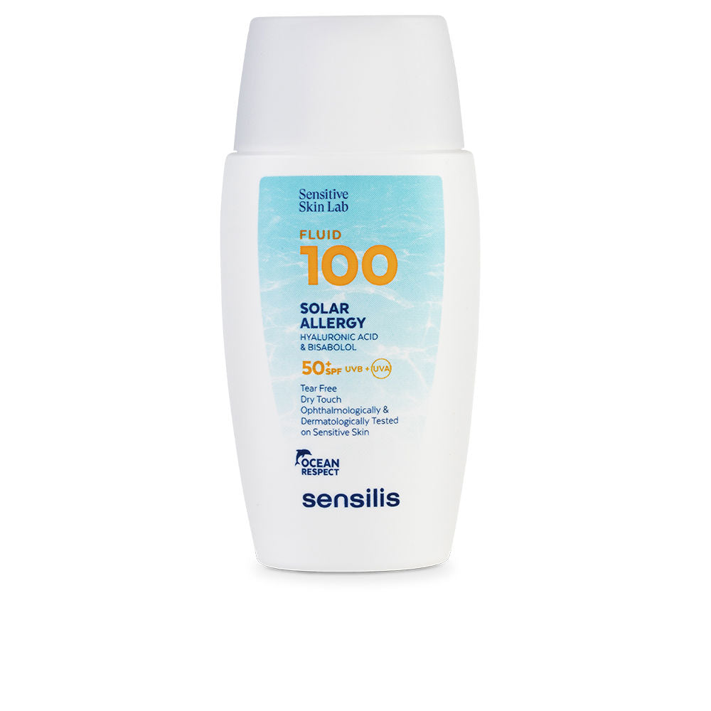 SENSILIS FLUID 100 SOLAR ALLERGY ultrafluid aqueous sunscreen SPF50+ 40 ml
