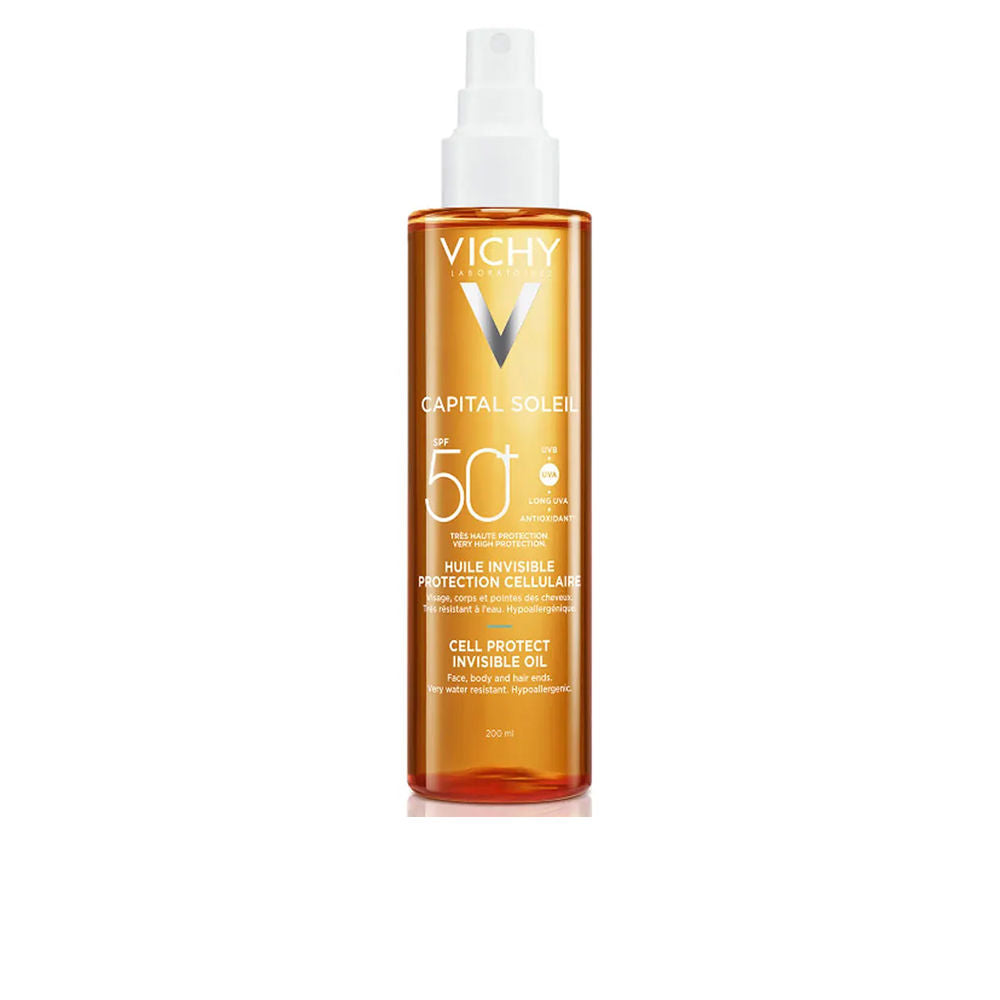 VICHY CAPITAL SOLEIL CELL PROTECT invisible photoprotective sun oil SPF50+ 200 ml
