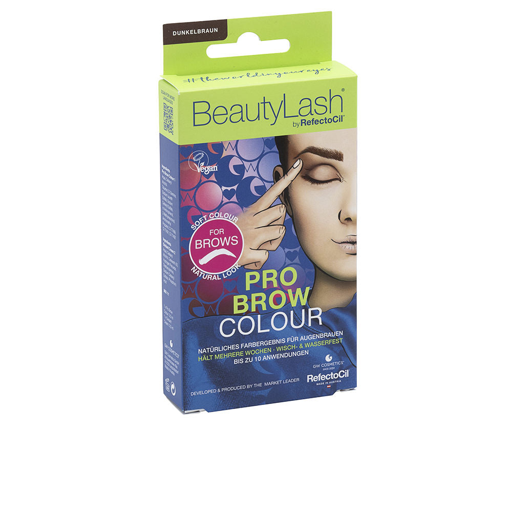 REFECTOCIL BEAUTYLASH PRO BROW COLOUR eyebrow tint kit #Dark Brown 1 unit