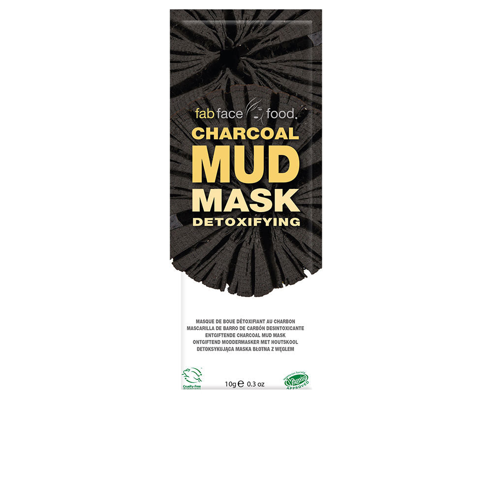 7TH HEAVEN FAB FACE FOOD CHARCOAL detoxifying charcoal mud mask 10g