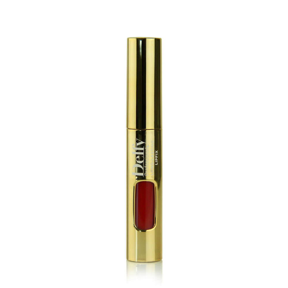 DELFY LIPFIX GOLD liquid lipstick #aurora red 8 gr