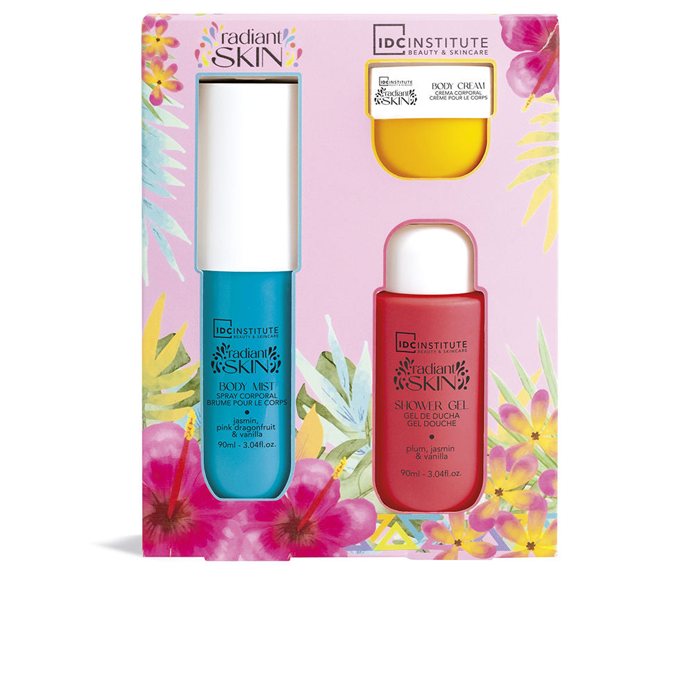 IDC INSTITUTE RADIANT SKIN 3-piece case