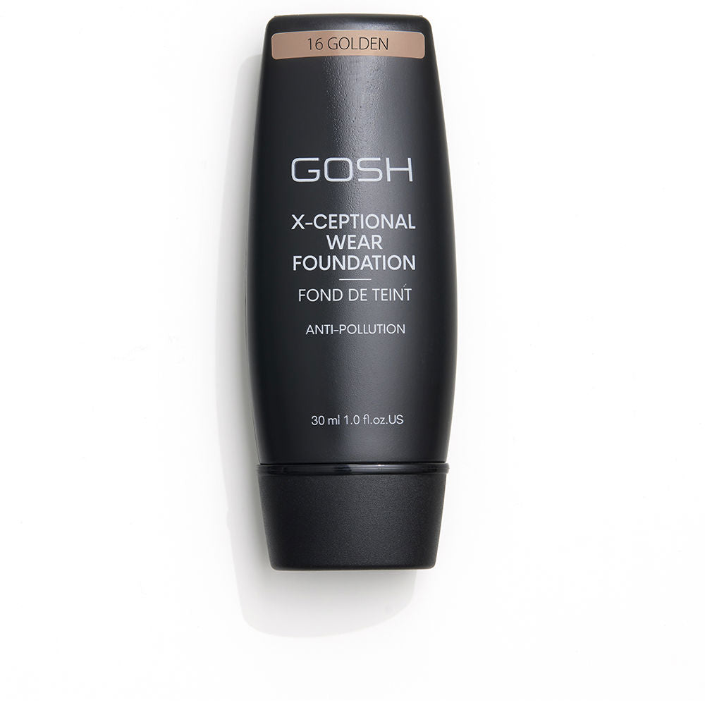 GOSH X-CEPTIONAL WEAR FOUNDATION long lasting makeup #16-golden 35 ml