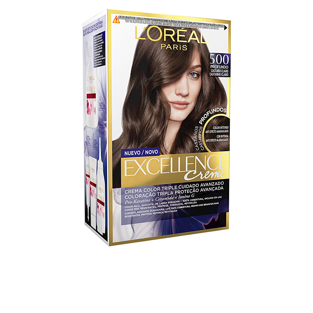 L'ORÉAL PARIS EXCELLENCE BRUNETTE hair color #500 - true light brown 192 ml