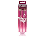 REAL TECHNIQUES CHERRY ON TOP mesmereyes brush trio 3 u