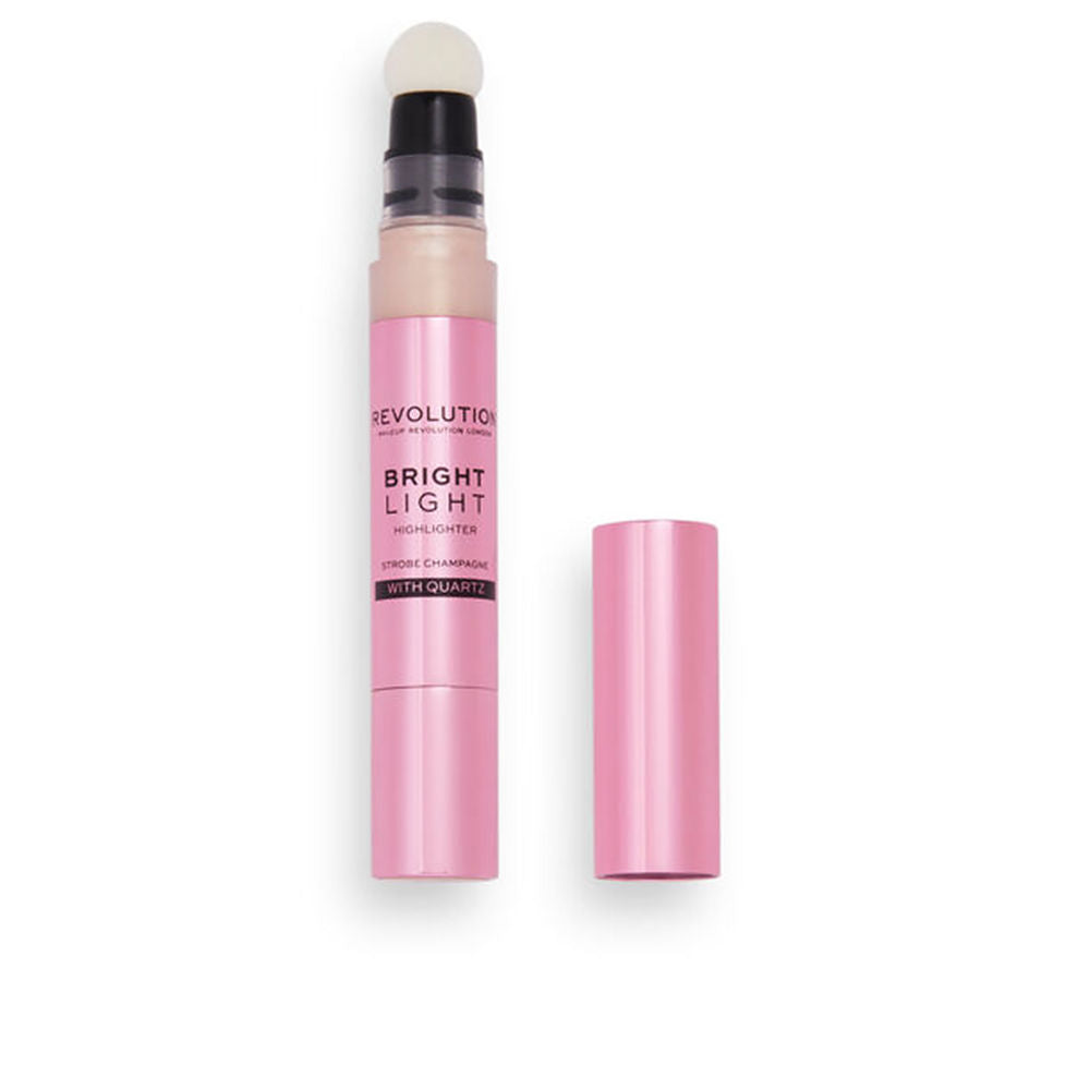 REVOLUTION MAKE UP BRIGHT LIGHT highlighter #strobe champagne