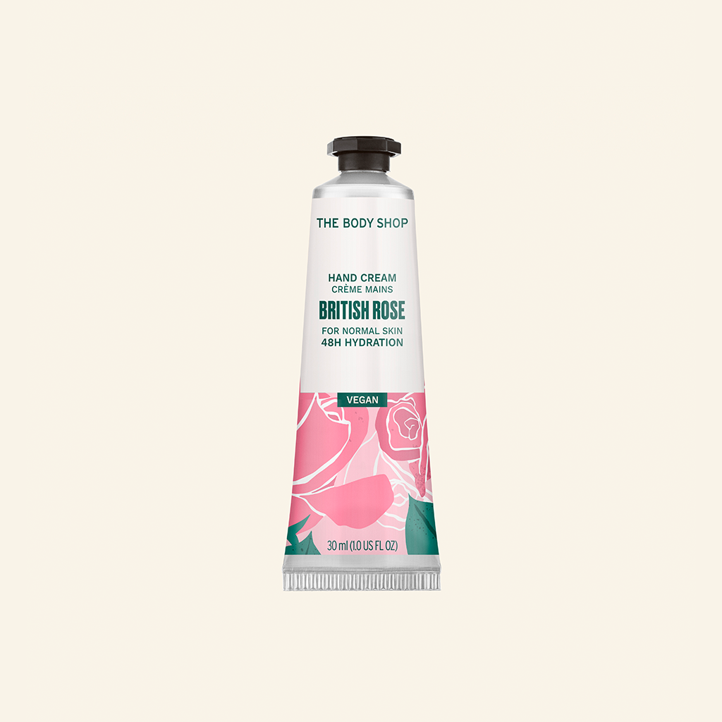 THE BODY SHOP BRITISH ROSE hand cream 100 ml