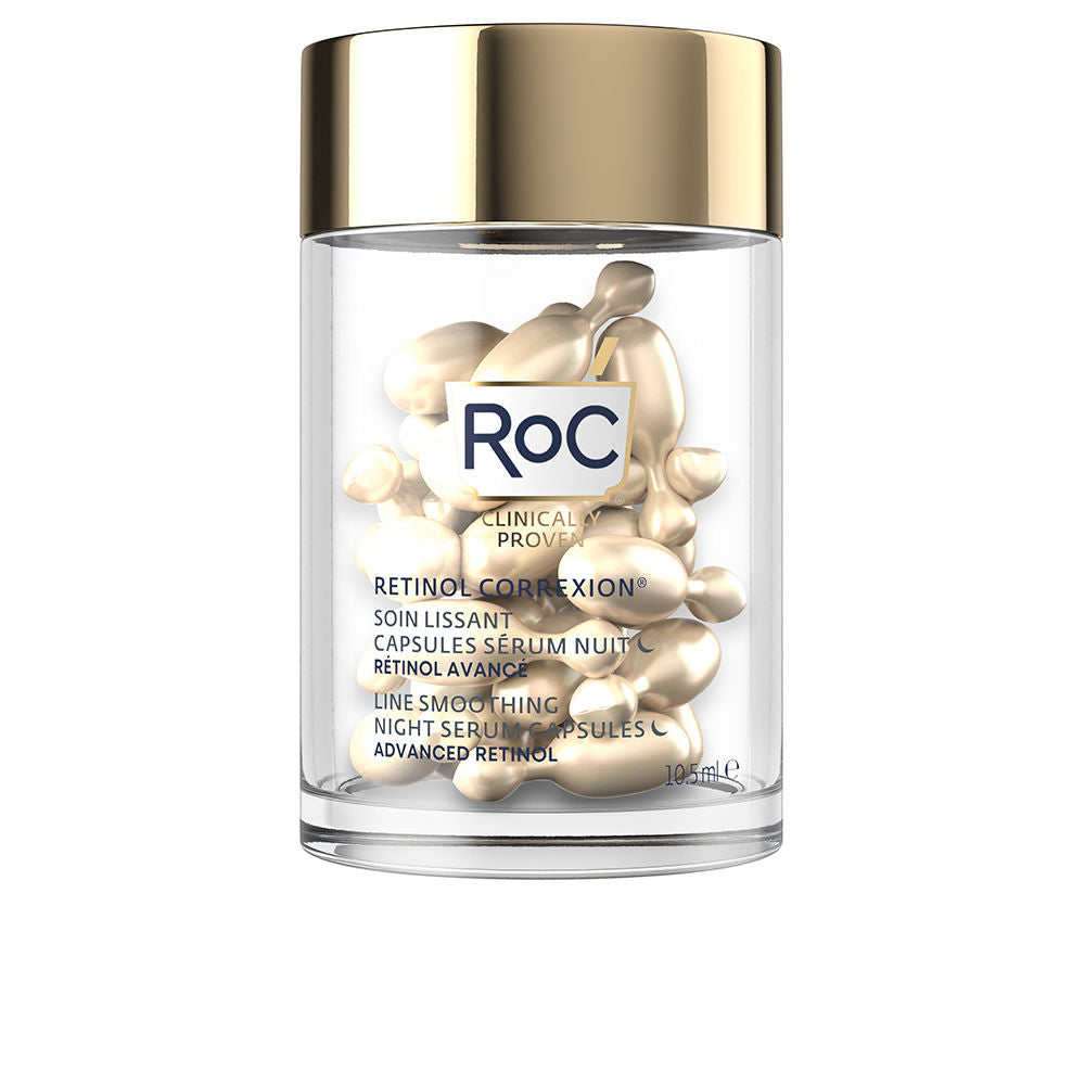 ROC LINE SMOOTHING ADVANCED RETINOL cápsulas serum noche 30 u