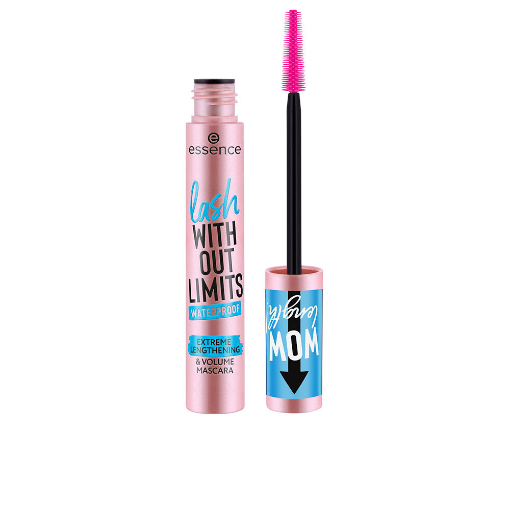 ESSENCE LASH WITH OUT LIMITS extreme lengthening &amp; volume waterproof #03-Black 13 ml