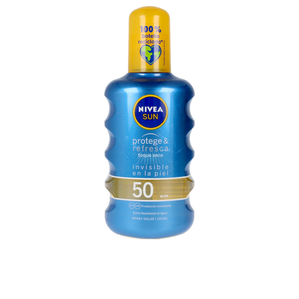 NIVEA SUN PROTECTS&amp;REFRESHS dry sun spray SPF50 200 ml
