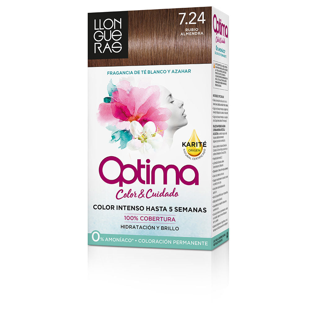 LLONGUERAS OPTIMA hair colour #7.24-almond blond 1 u