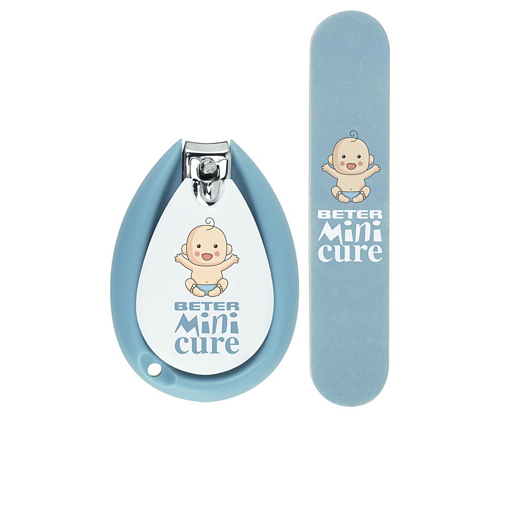 BETER MINI CURE CUIDADO UÑAS BEBÉS AZUL set 2 pz