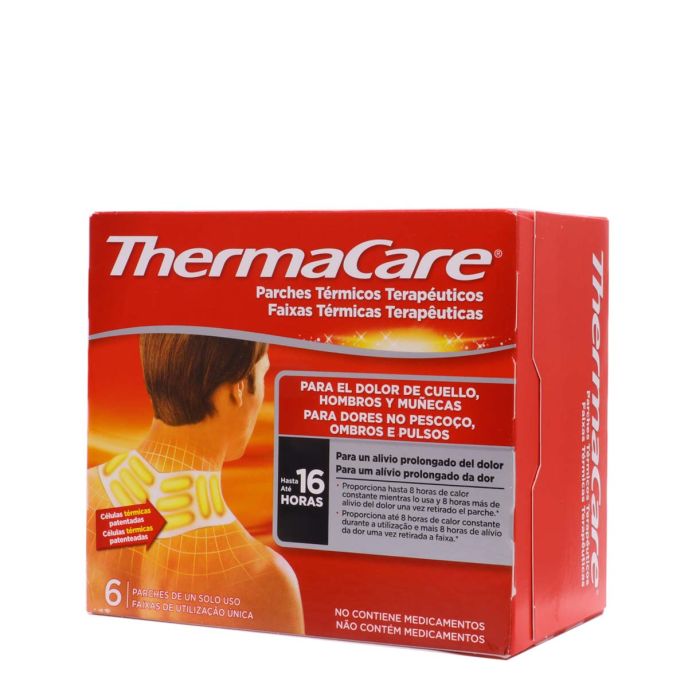 THERMACARE neck shoulder thermal patches 6 u
