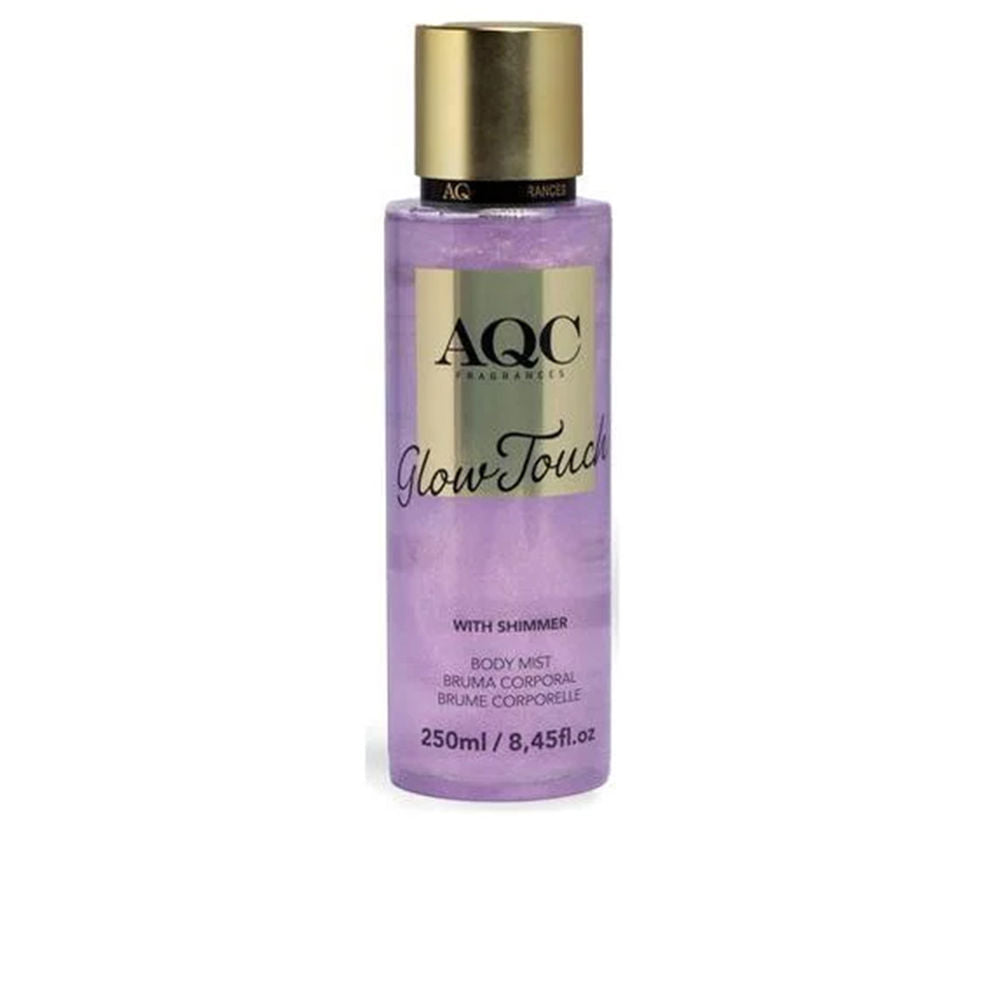 AQC FRAGRANCES GLOW TOUCH PURPLE shimmer body mist 250 ml