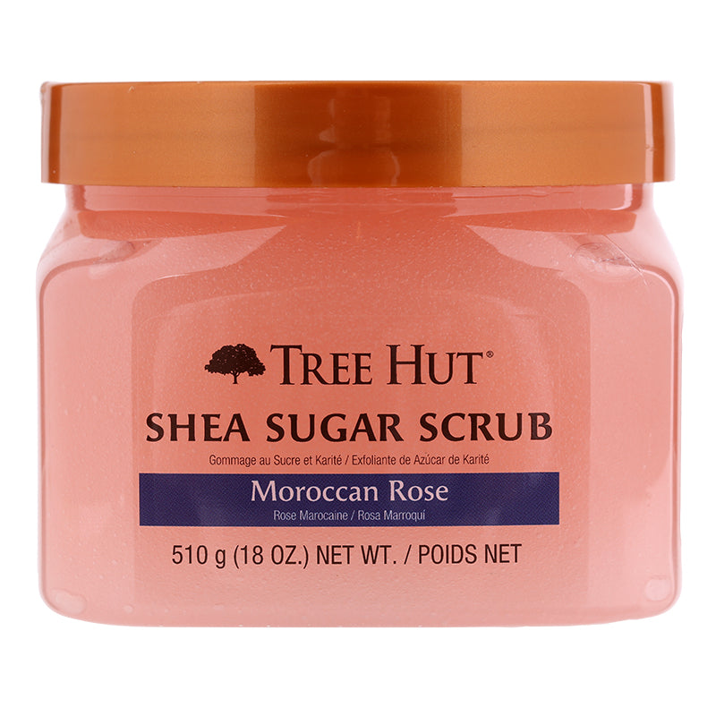 TREE HUT EXFOLIANTE de azúcar rosa de marruecos 510 gr