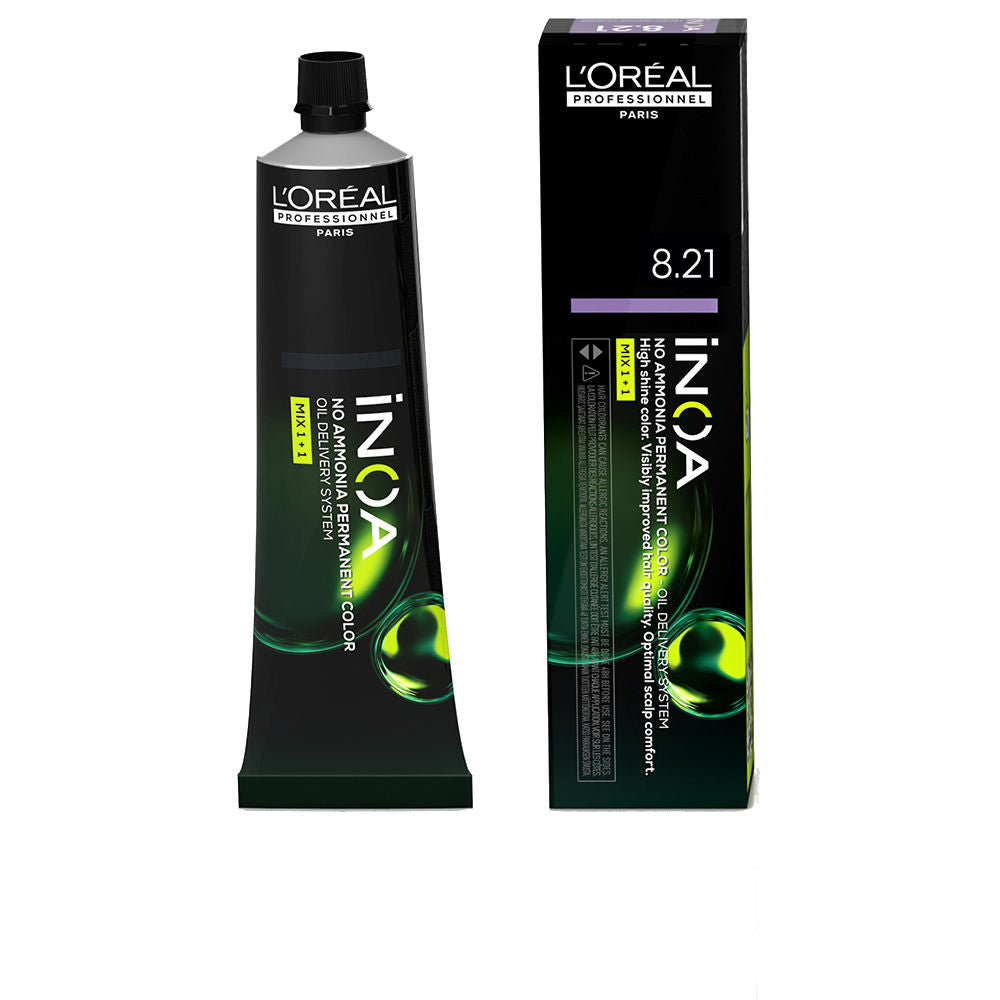 L'ORÉAL PROFESSIONNEL PARIS INOA no ammonia permanent color #8.21 60 gr