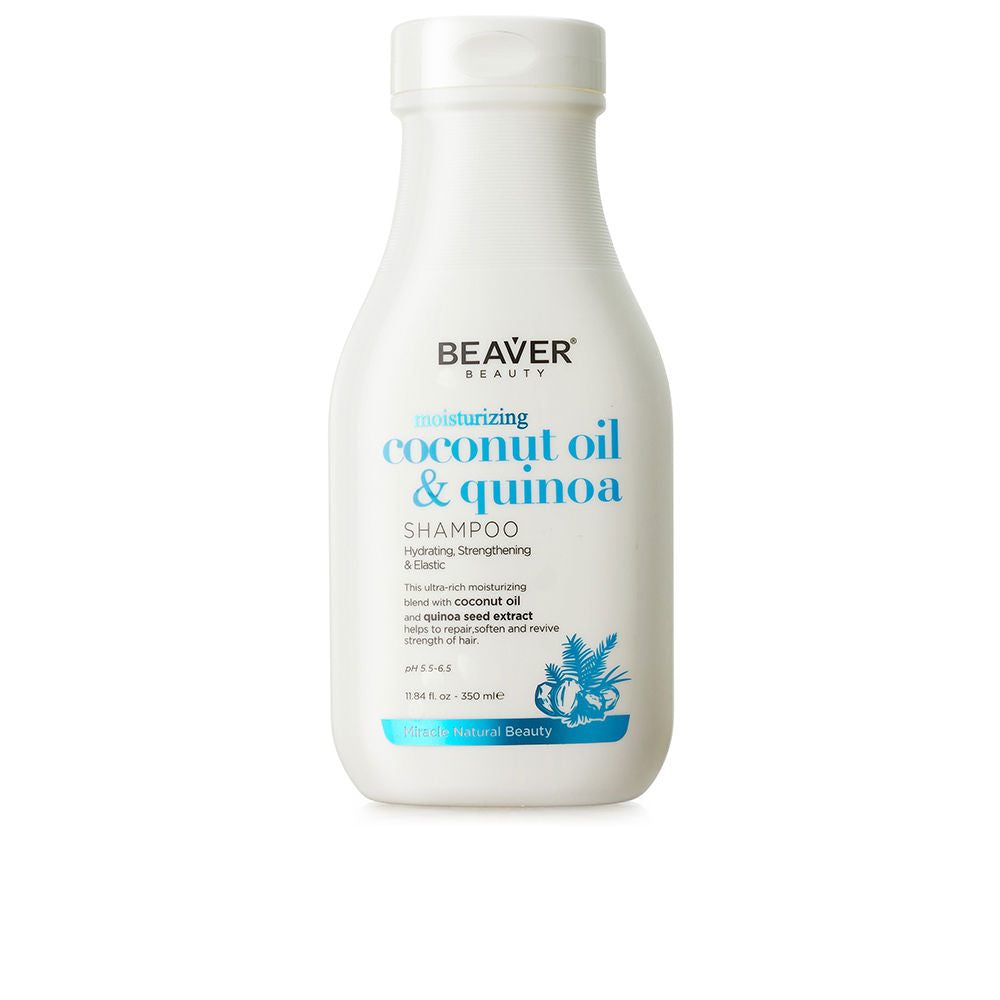 BEAVER  COCONUT OIL & QUINOA moisturizing shampoo 350 ml