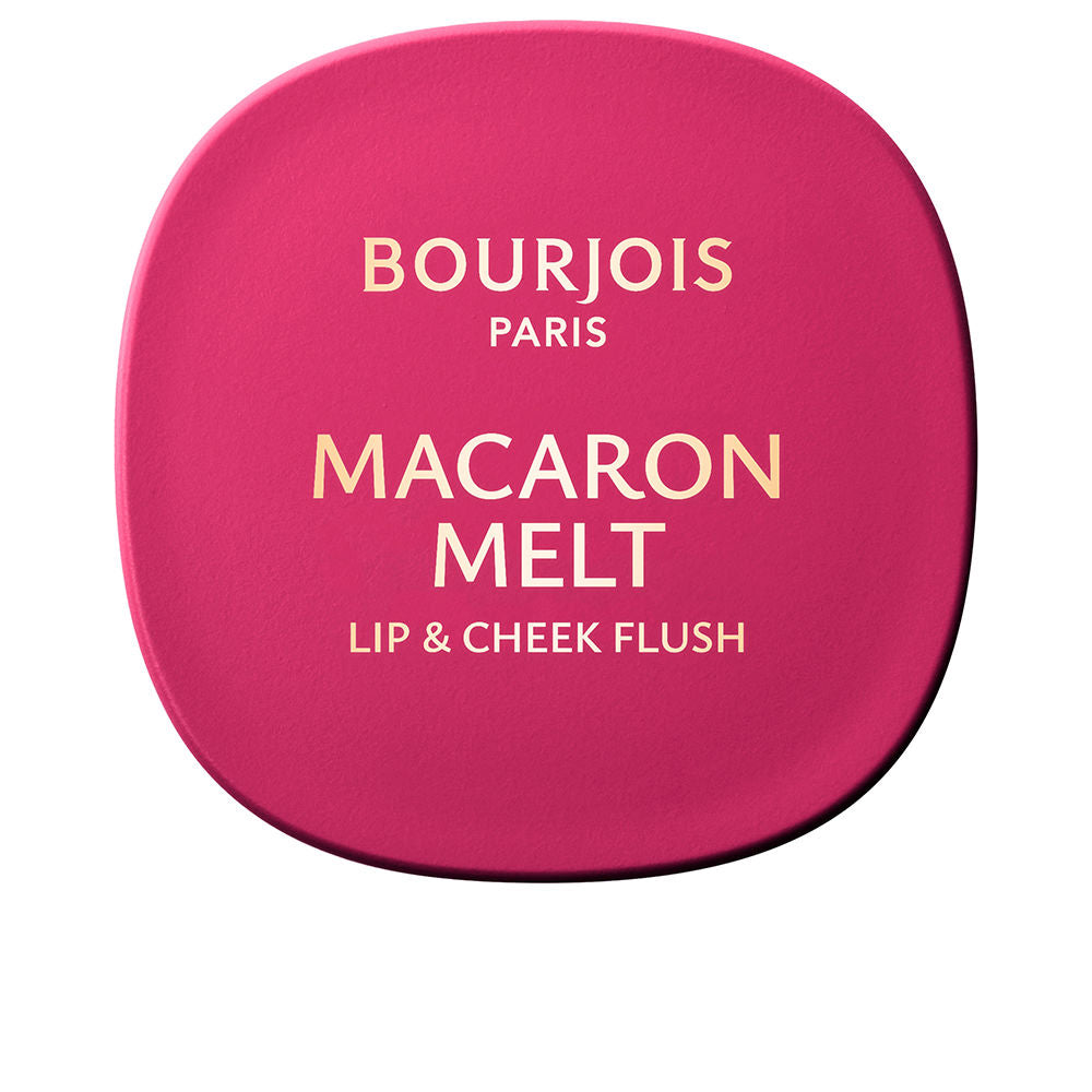 BOURJOIS MACARON MELT blush for cheeks and lips #4-Pink Guava 8 gr