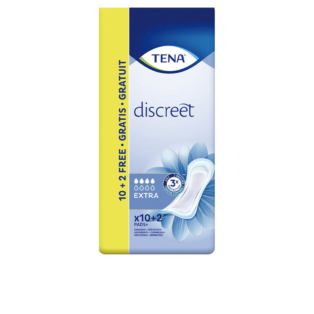 TENA LADY DISCREET extra incontinence pads 12 units