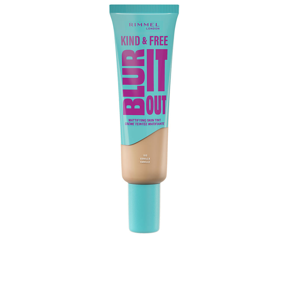 RIMMEL LONDON KIND &amp; FREE BLUR IT OUT matte effect foundation #160-Vanilla 30 ml