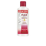 REVLON MASS MARKET FLEX KERATIN protective color tinted shampoo 650 ml